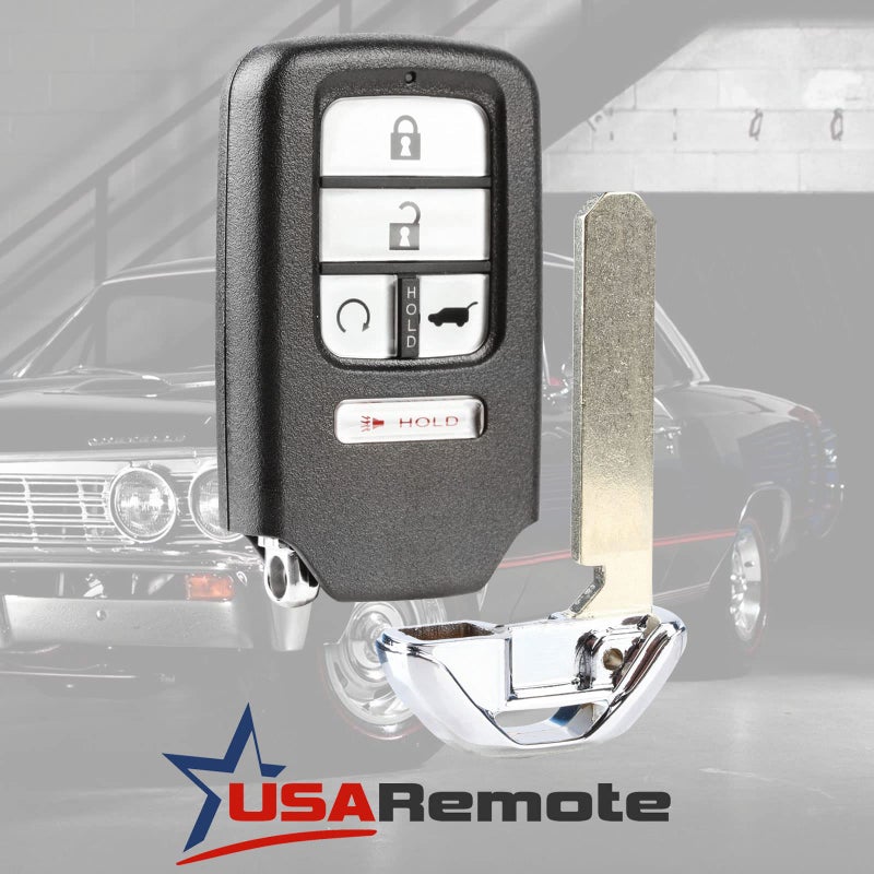 USARemote fits 2016 2017 2018 Honda Civic CR-V Pilot Smart Key Fob Keyless Entry Remote (KR5V2X) - Image 2